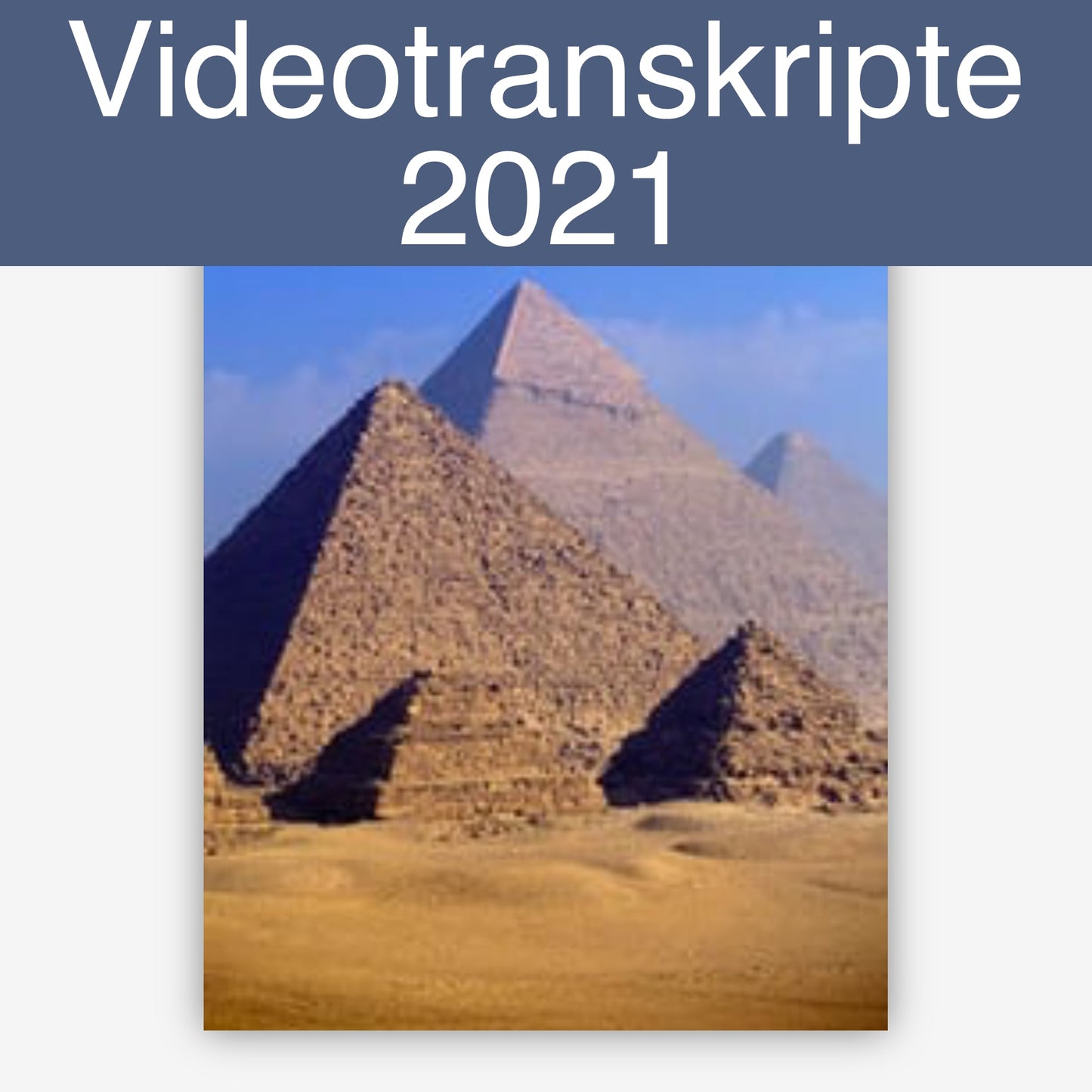 Videotranskripte 2021